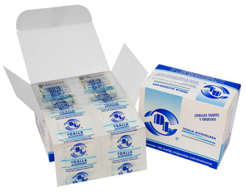 TOALLA ALCOHOLADA PARA MESOTERAPIA